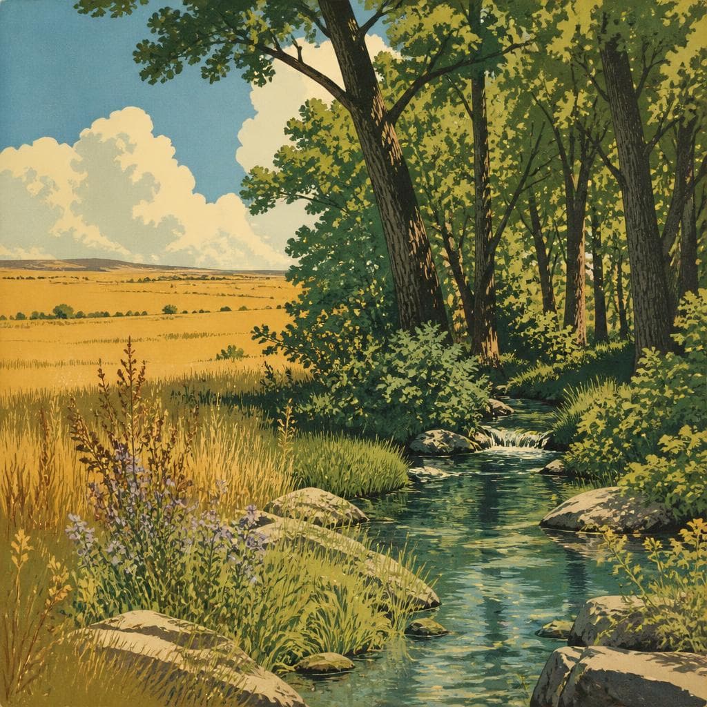 Cover art for Where the Prairie Suddenly Gives Way