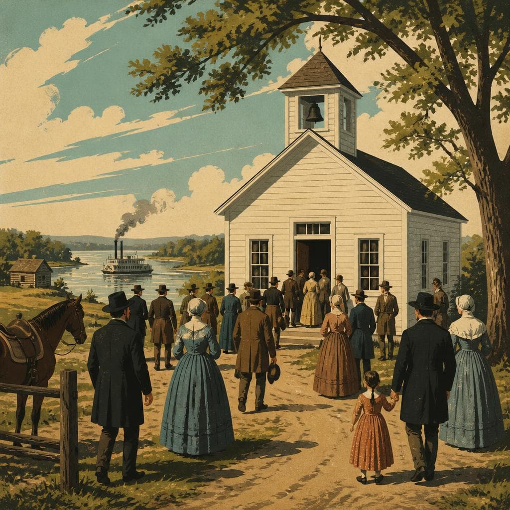 Cover art for Where a Frontier Community Learned to Gather
