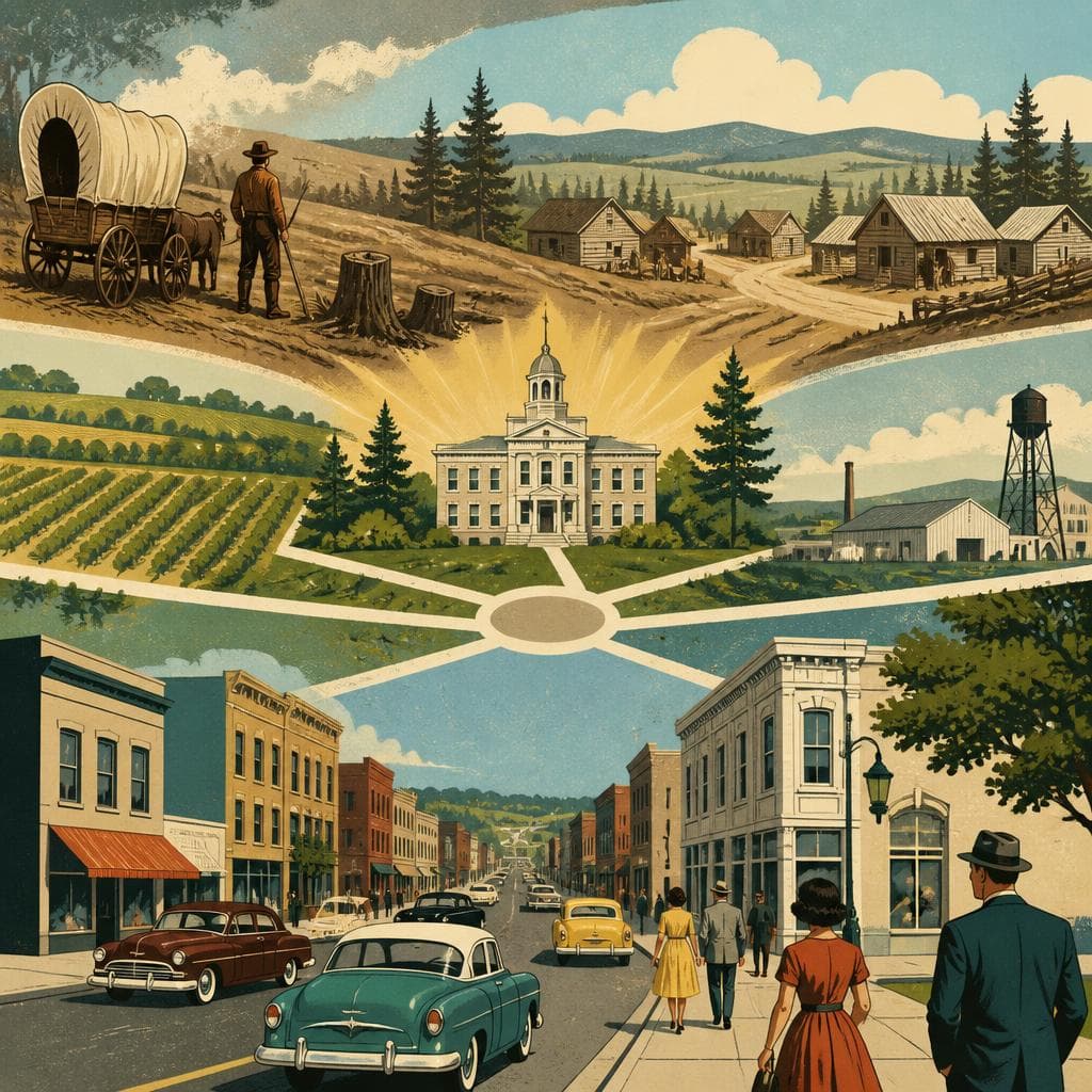 Cover art for How McMinnville Became Yamhill County’s Center