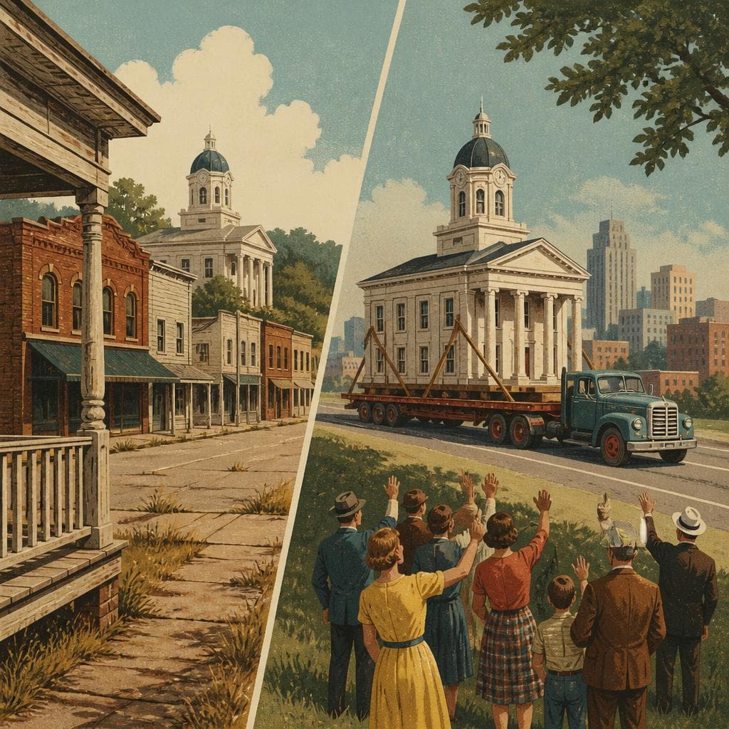 Cover art for When the County Seat Left Pikeville