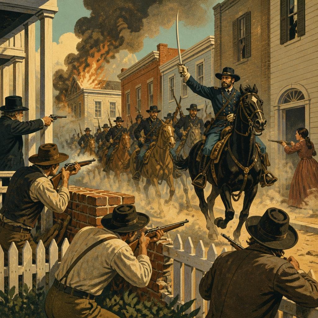 Cover art for When War Rode Into Sandersville