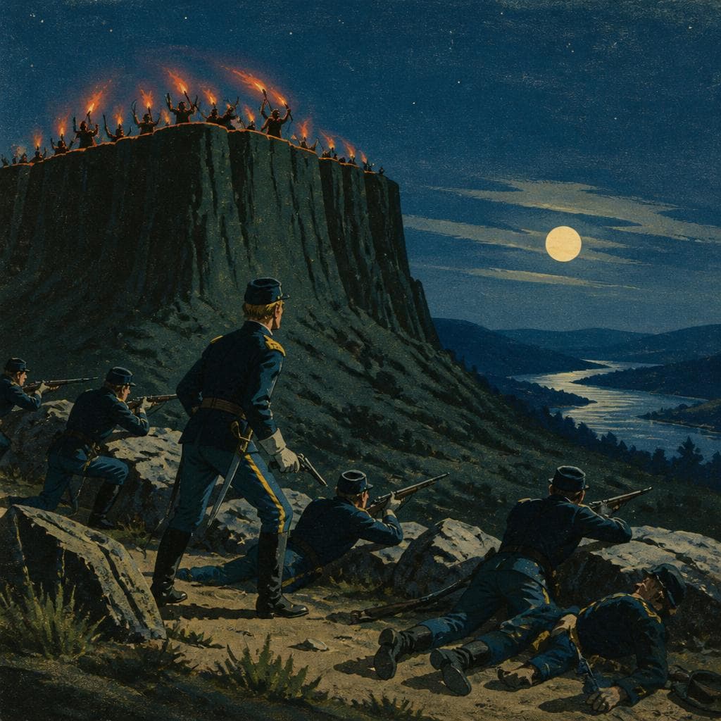 Cover art for The Night Fort Davidson Vanished
