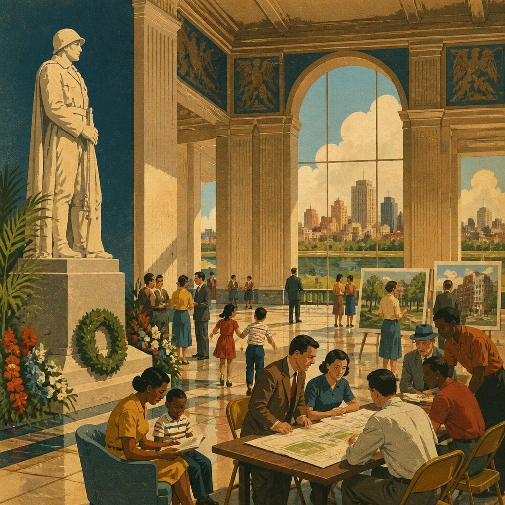 Cover art for Where a War Memorial Learned to Hold a City