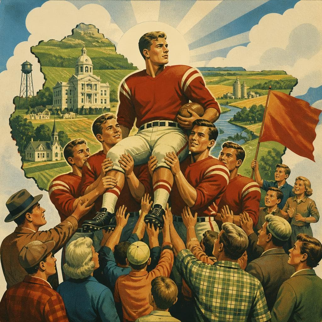 Cover art for When One Team Carried a County