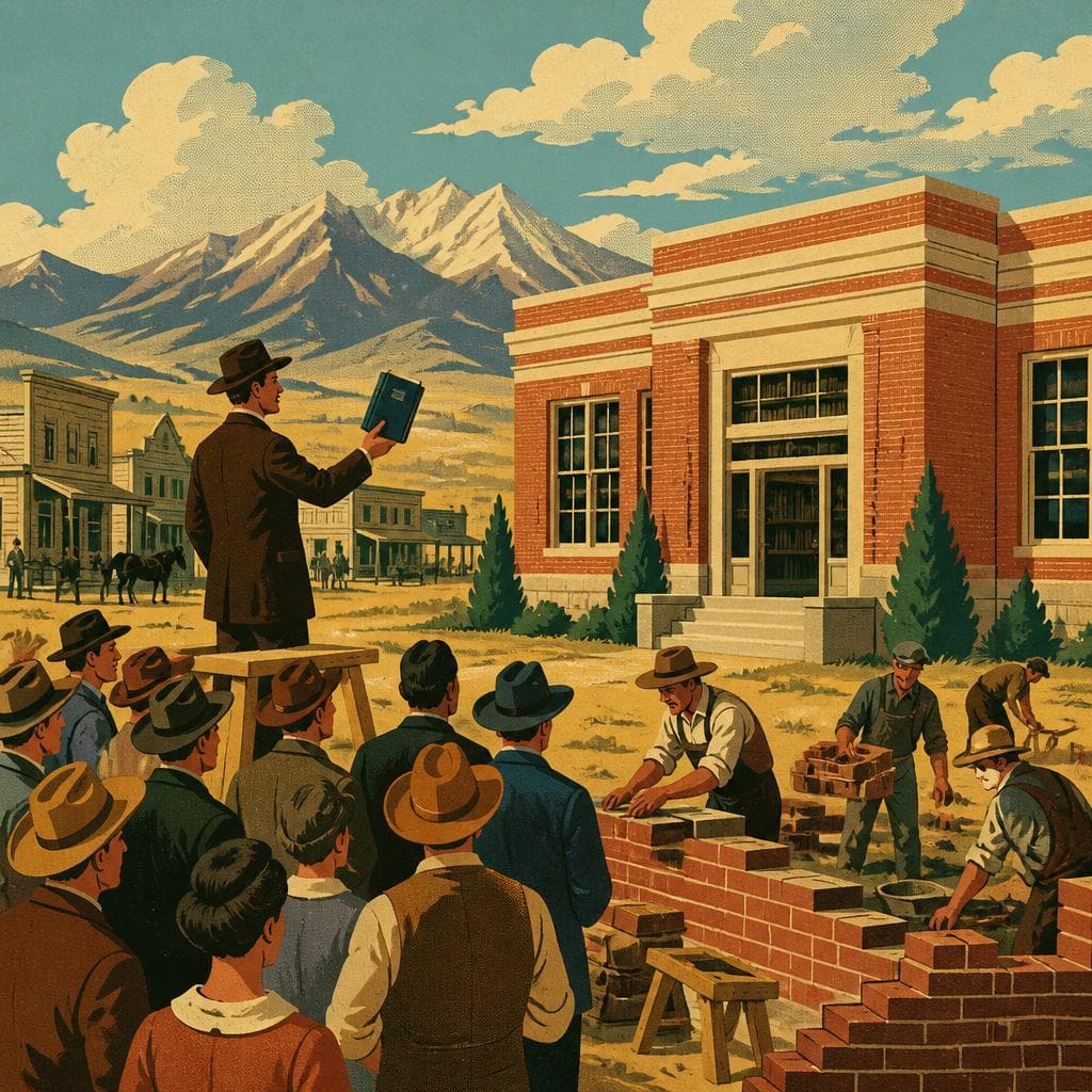 Cover art for When Bozeman Chose a Library