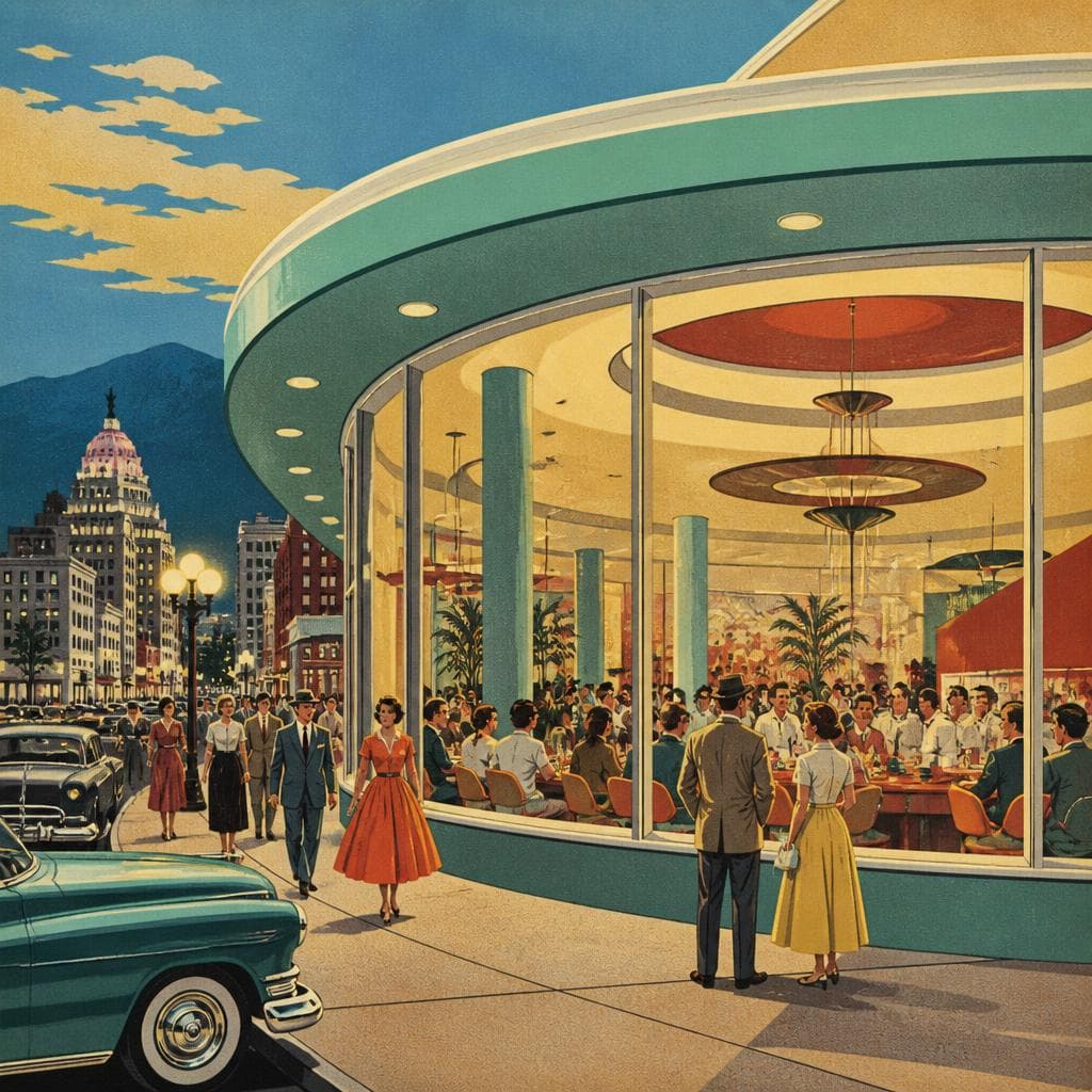 Cover art for When the Cafeteria Line Was Downtown Theater