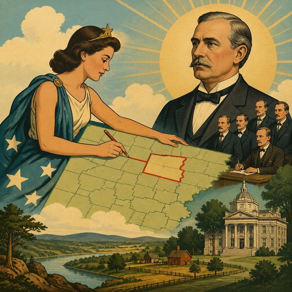 Cover art for How a New Arkansas County Got Its Name