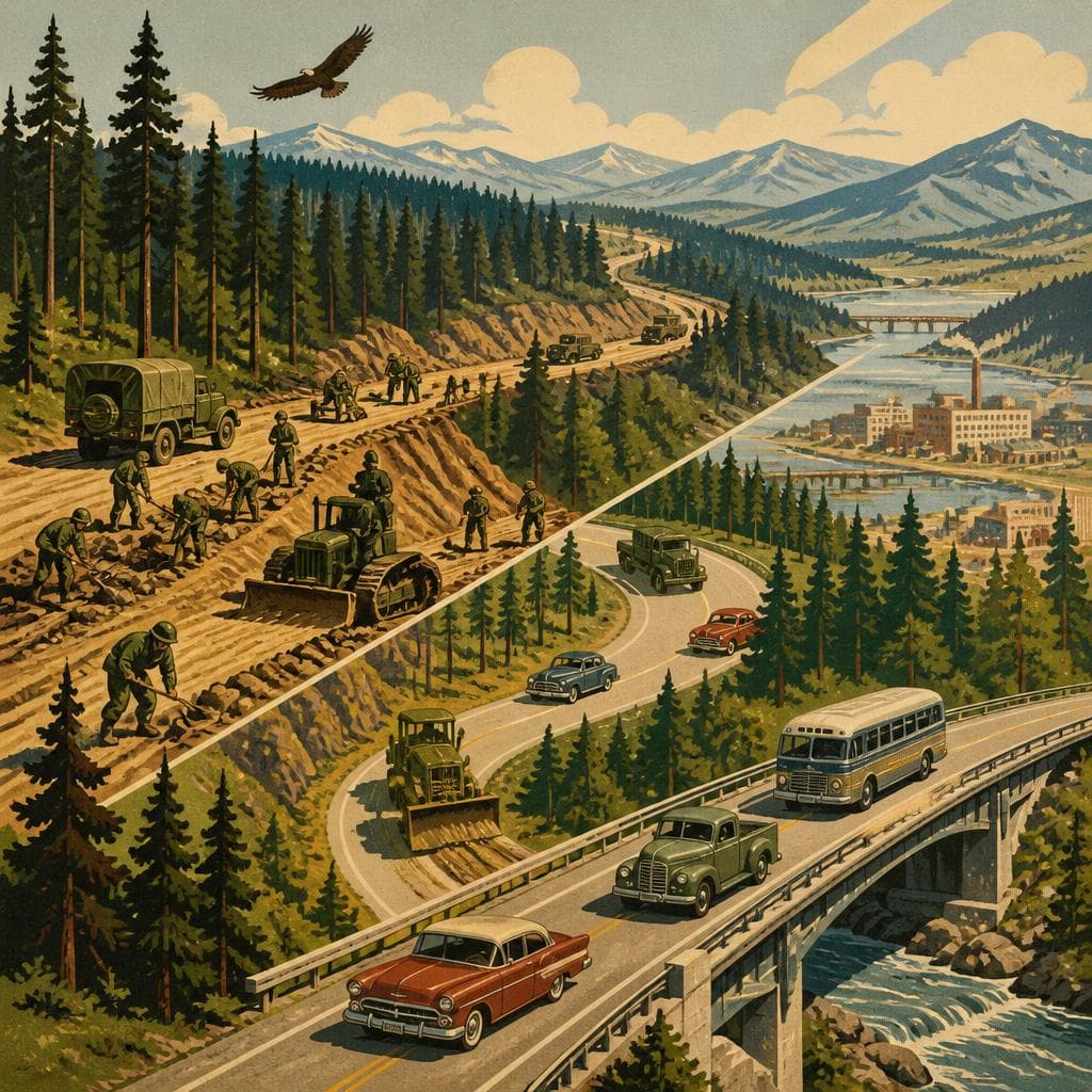 Cover art for The Road That Carried a Frontier Forward
