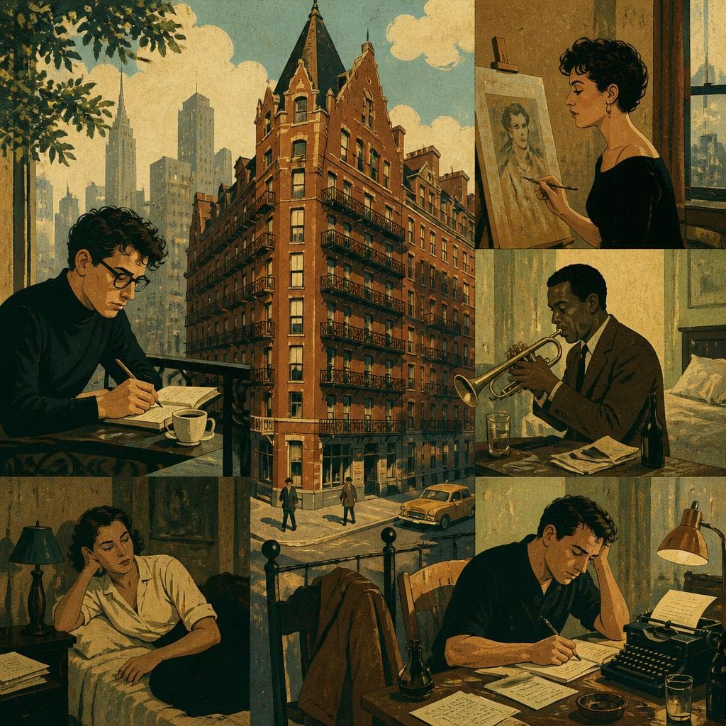 Cover art for The Chelsea, Where Artists Stayed Long Enough to Become Legends