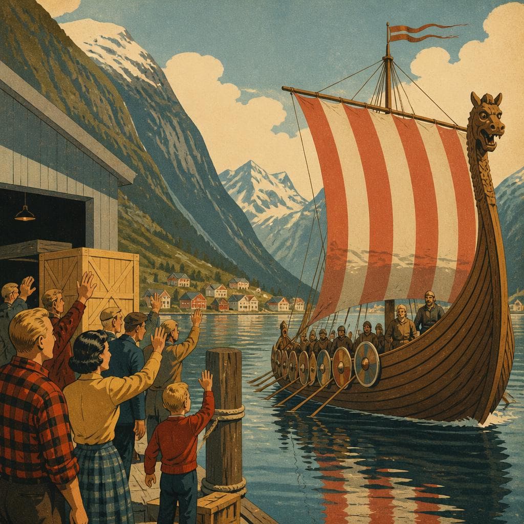 Cover art for Homecoming by Longship