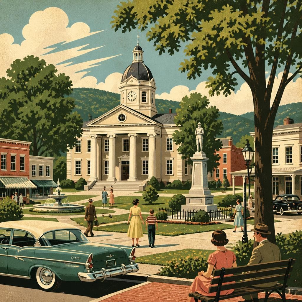 Cover art for Around the Square in Homer