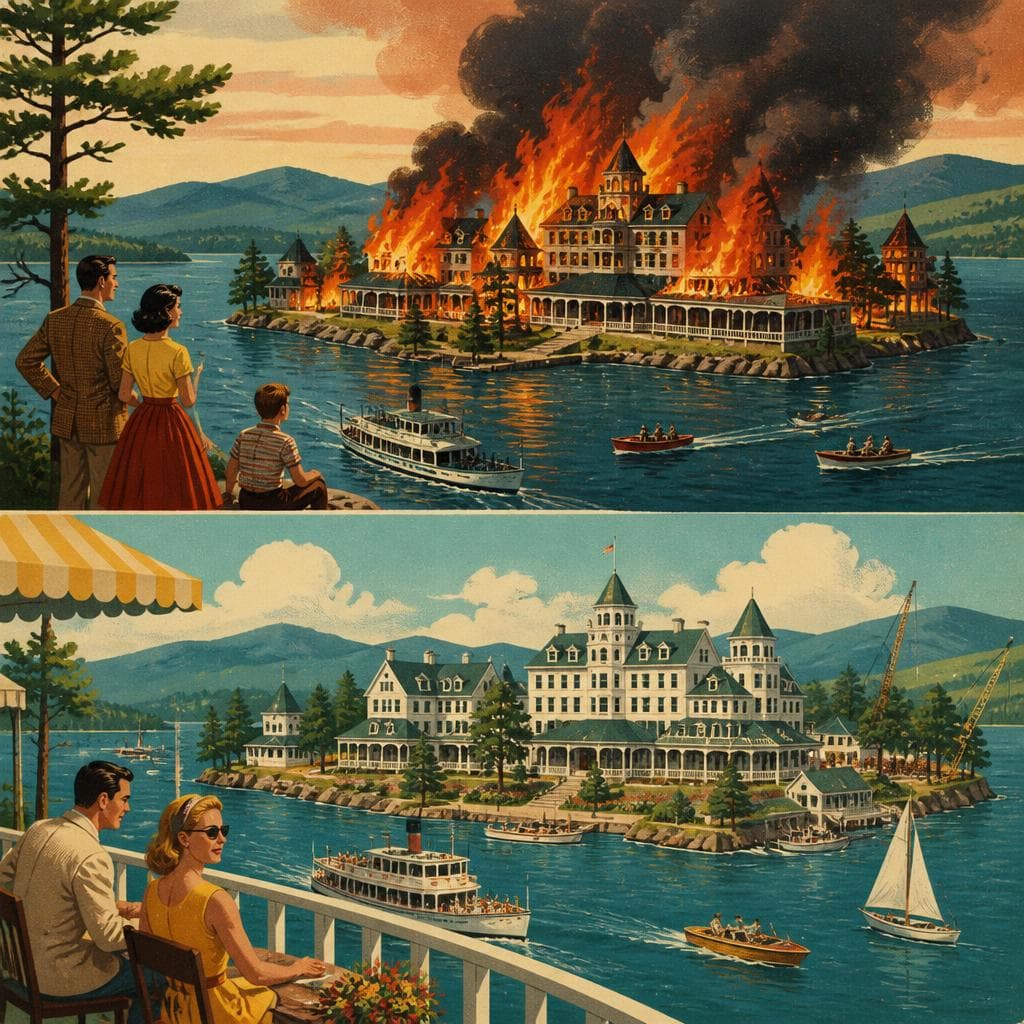 Cover art for When Fire Couldn’t Keep Luxury Off Lake George