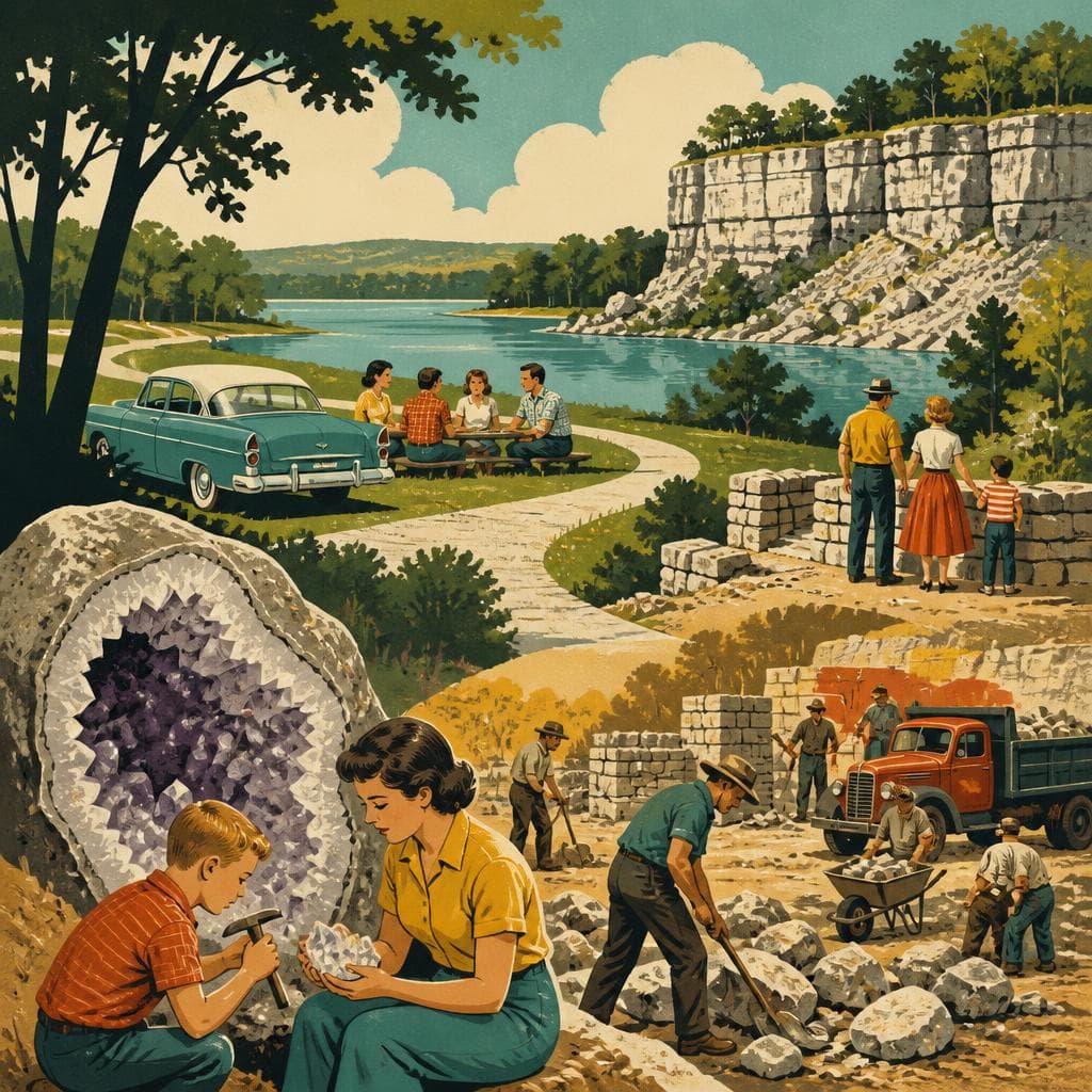 Cover art for Where Crystals and Public Work Shaped a Park