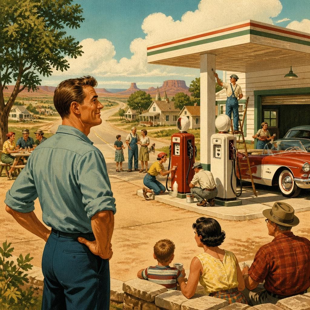 Cover art for Why Dwight Saved a Gas Station
