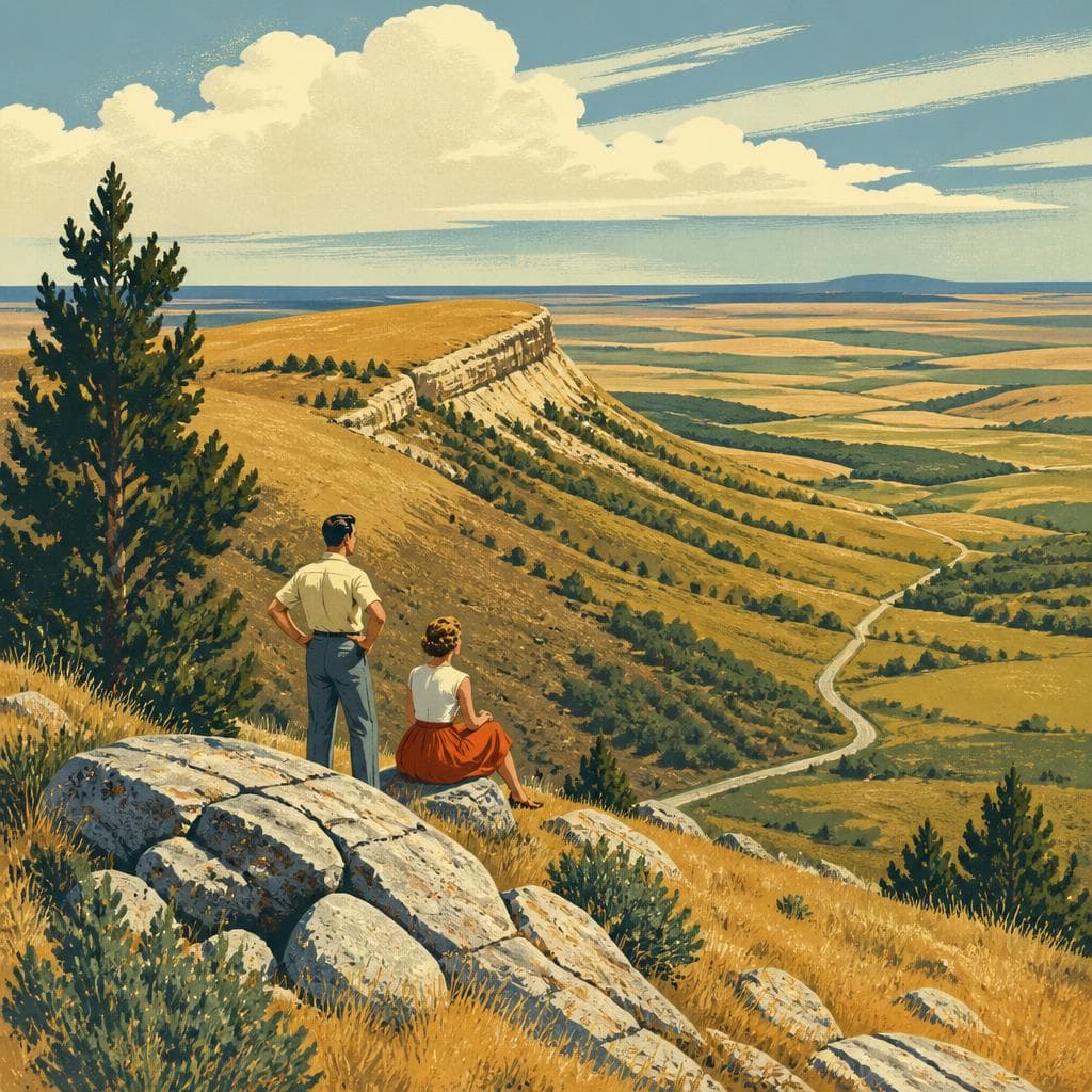 Cover art for Where the Plains Suddenly Lift