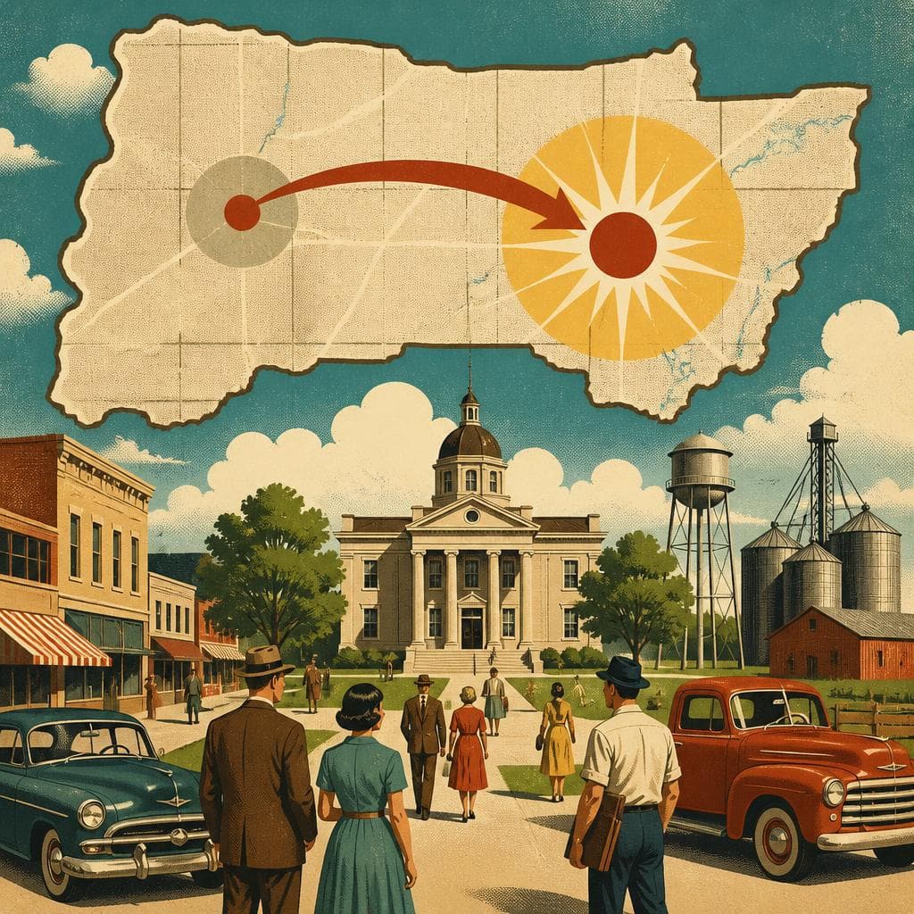 Cover art for When the Center of Kent County Moved