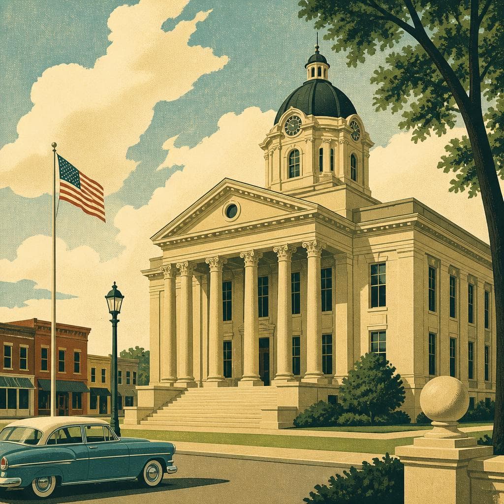 Cover art for When Courthouses Dressed for Authority