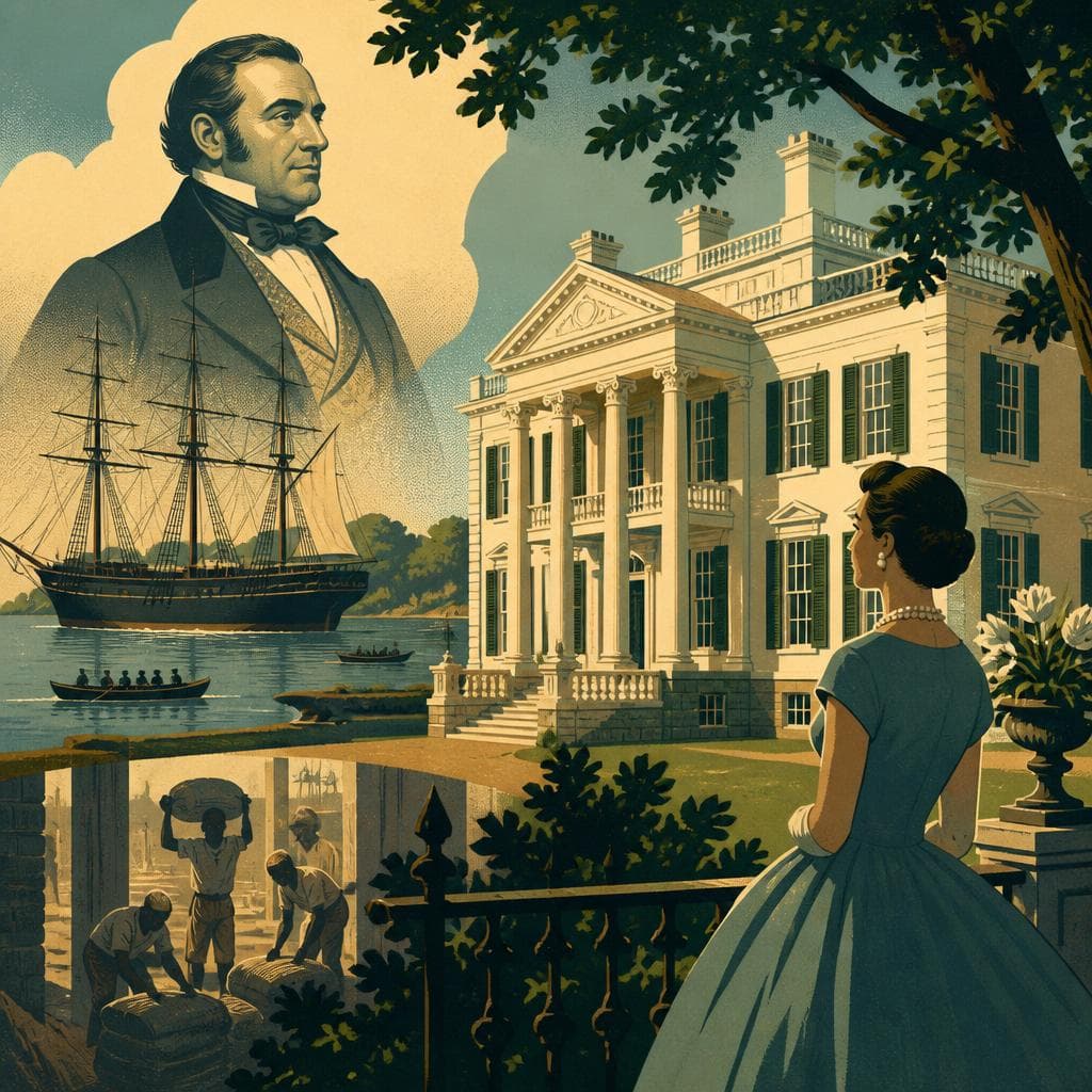 Cover art for A Grand House, and the Fortune Behind It