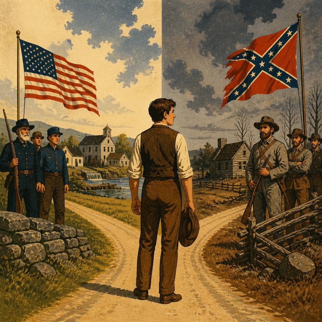 Cover art for A Young County, Pulled Two Ways