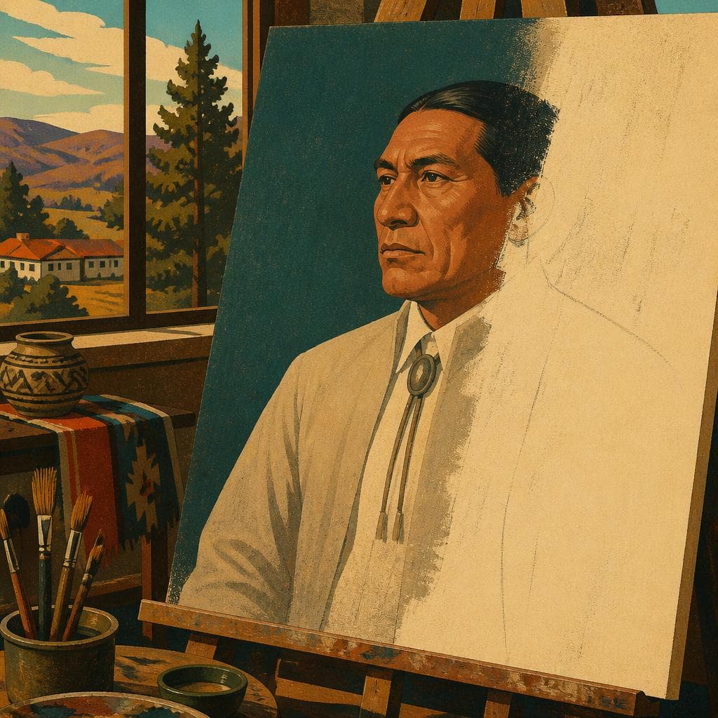 Cover art for Where the Portrait Stops