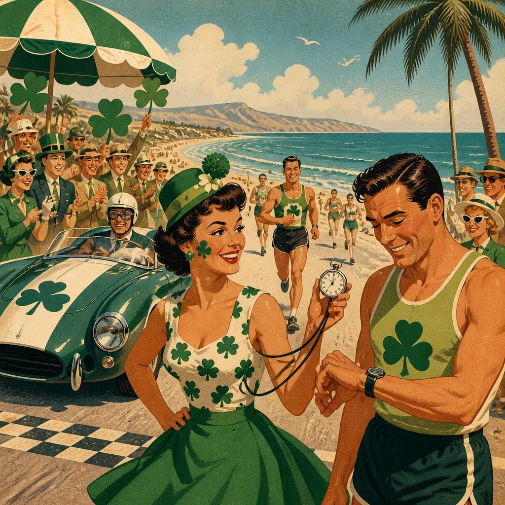 Cover art for Where the Shamrock Meets the Stopwatch