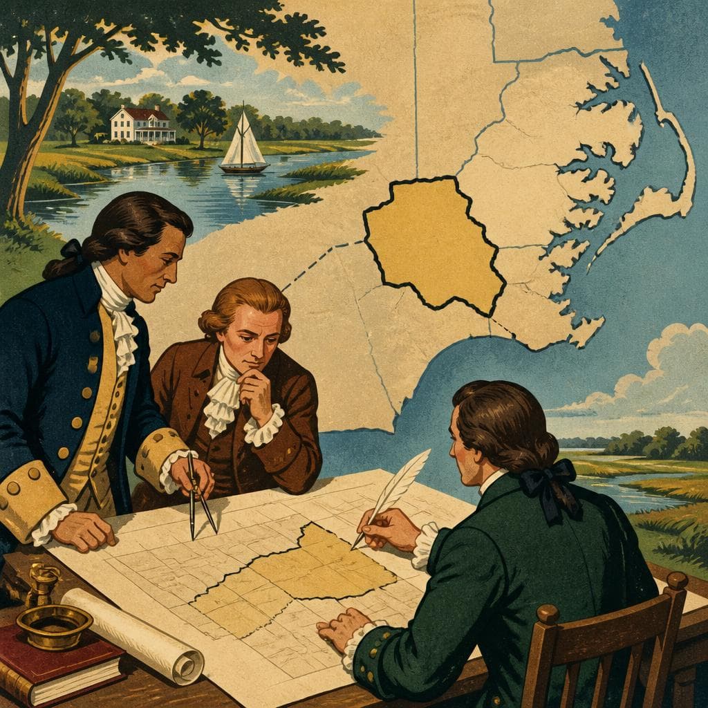 Cover art for How a New State Drew Lenoir County