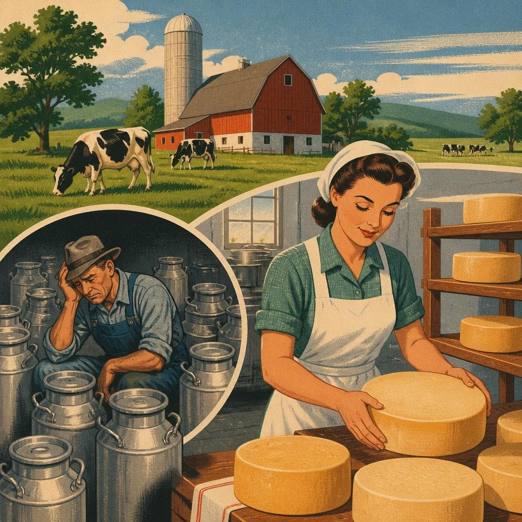 Cover art for When Milk Became Cheese, a Farm Found Breathing Room