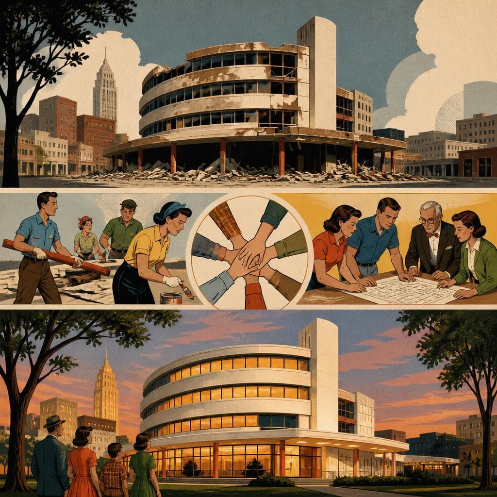 Cover art for How Mason City Saved Wright’s Last Hotel