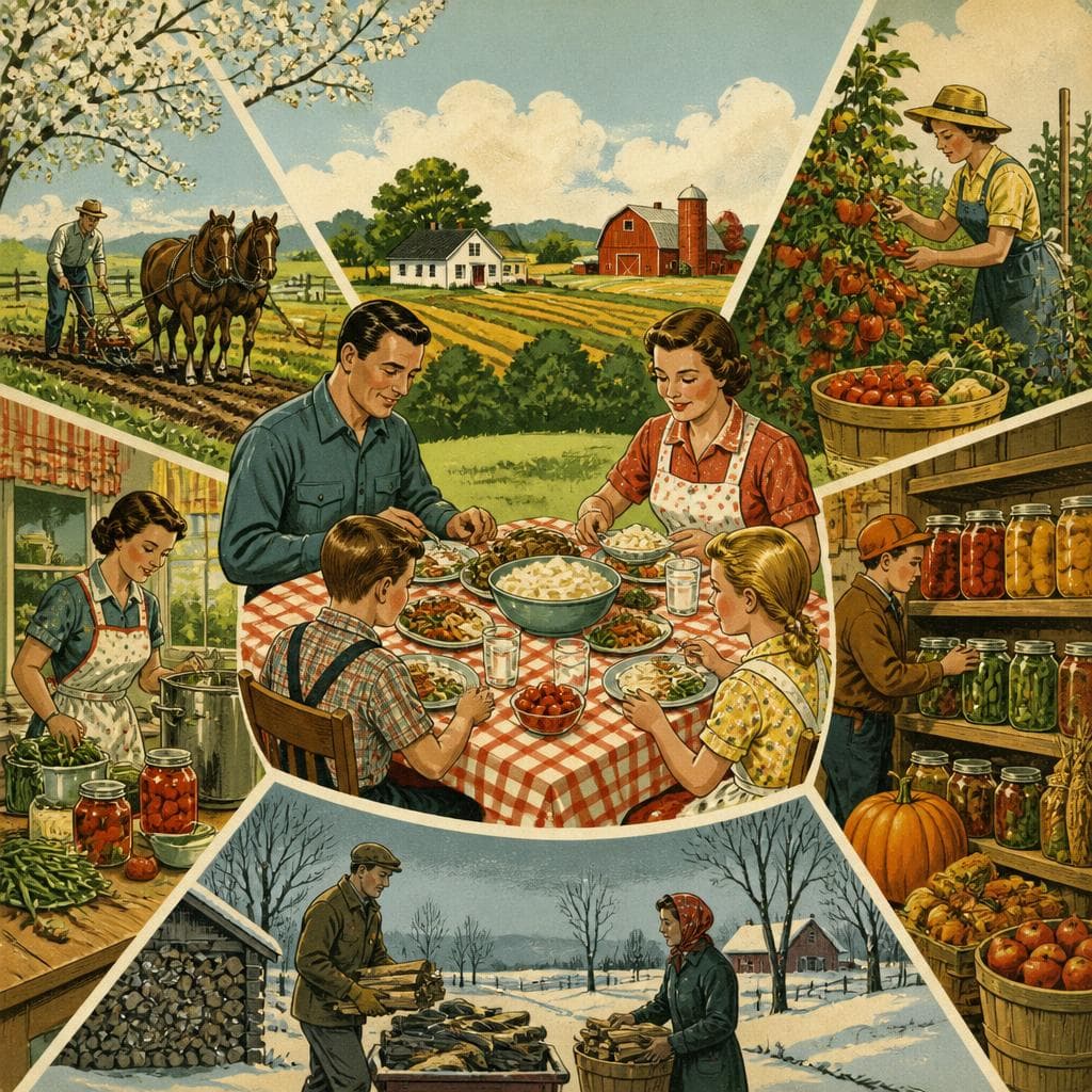 Cover art for How Franklin County Put Supper By