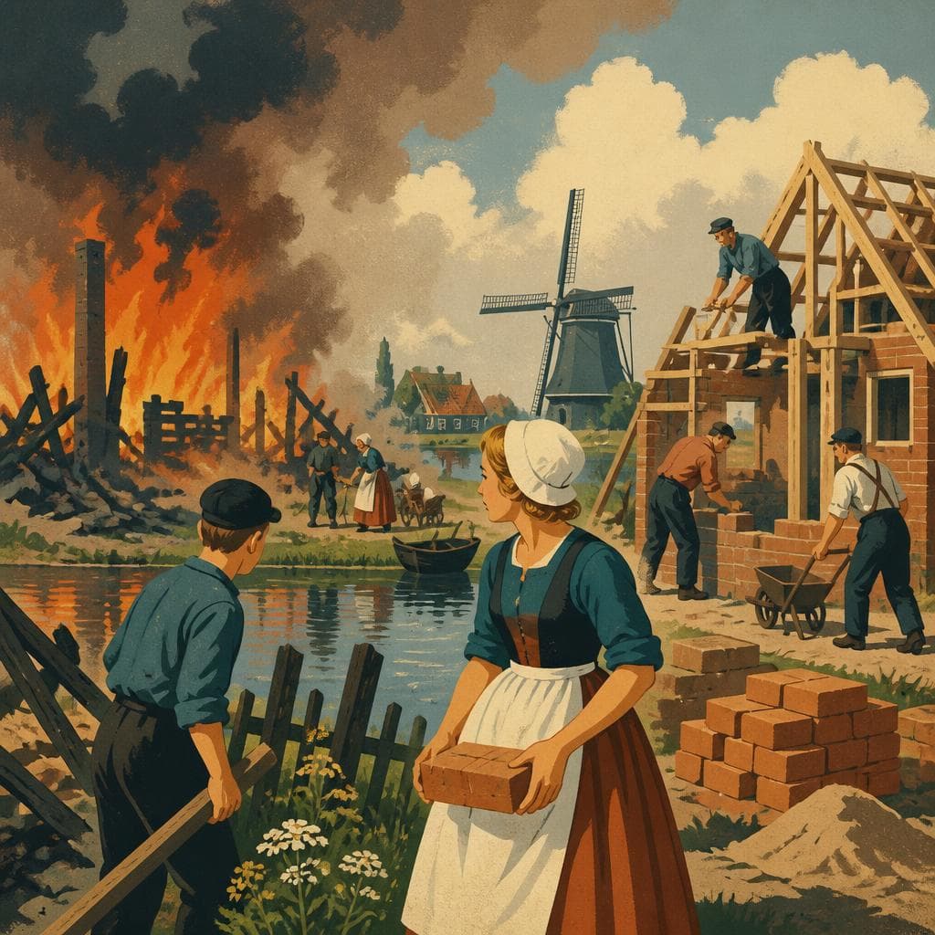 Cover art for When Fire Remade Holland