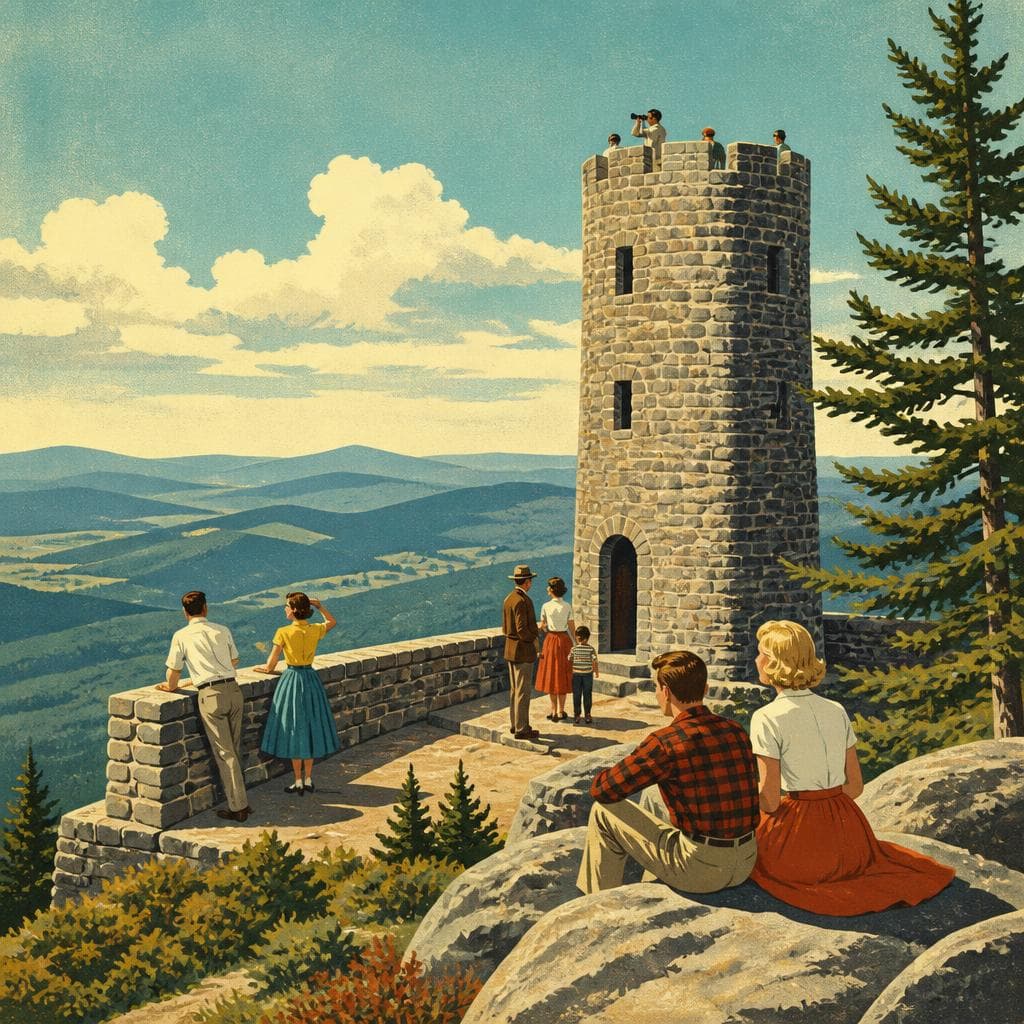 Cover art for High Knob Tower and the Art of Seeing Far