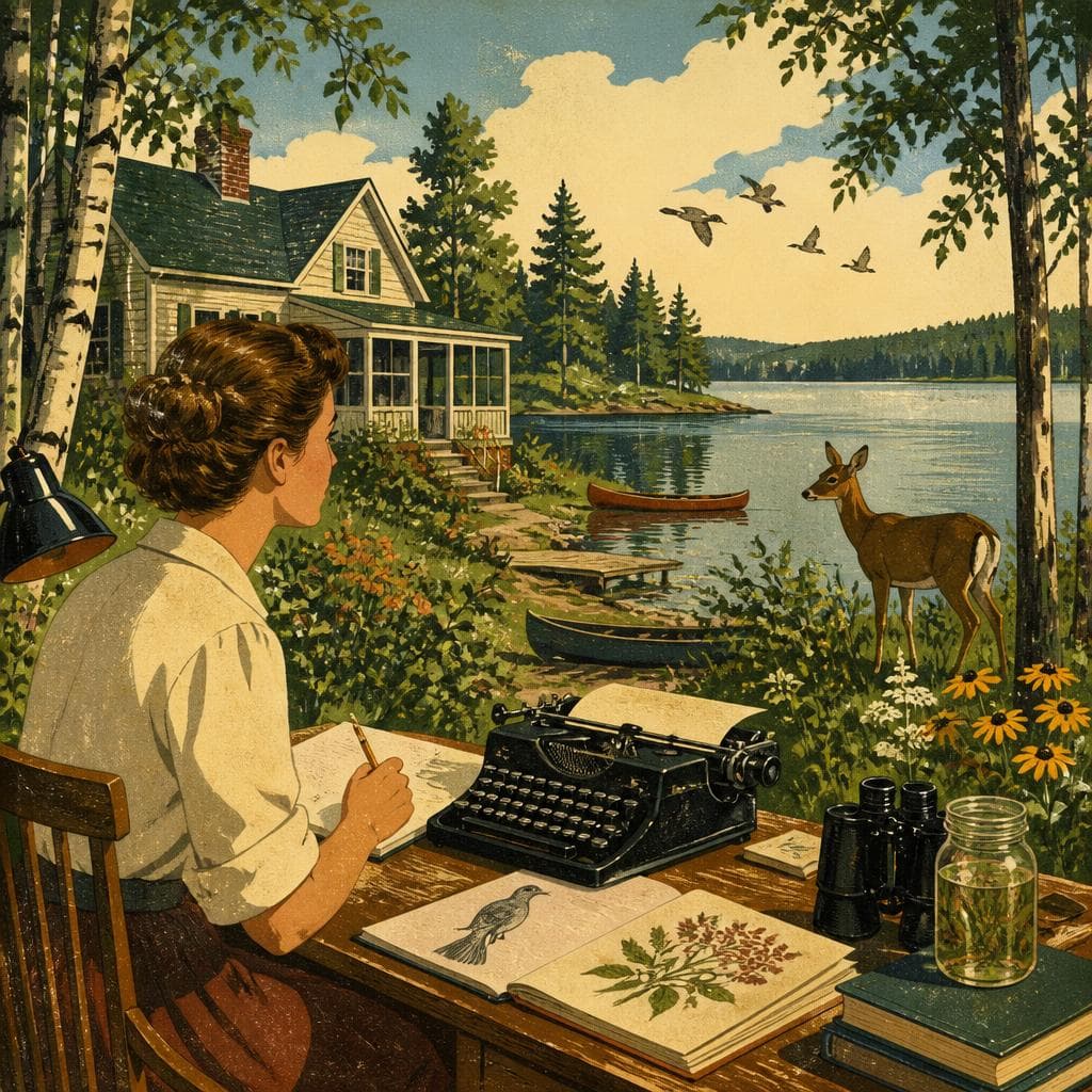 Cover art for Where Gene Stratton-Porter Put Nature to Work
