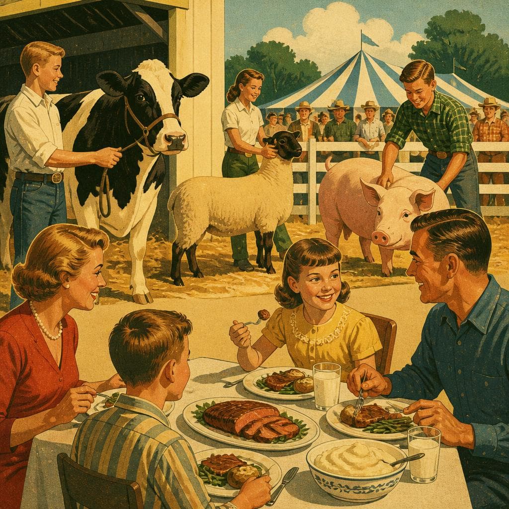 Cover art for Where the Fair Ring Meets the Dinner Table