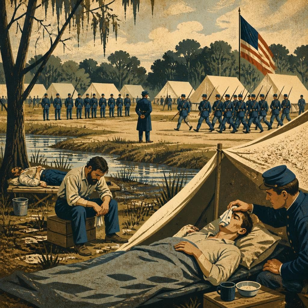 Cover art for Where Camp Moore’s Soldiers Faced the Deadliest Enemy