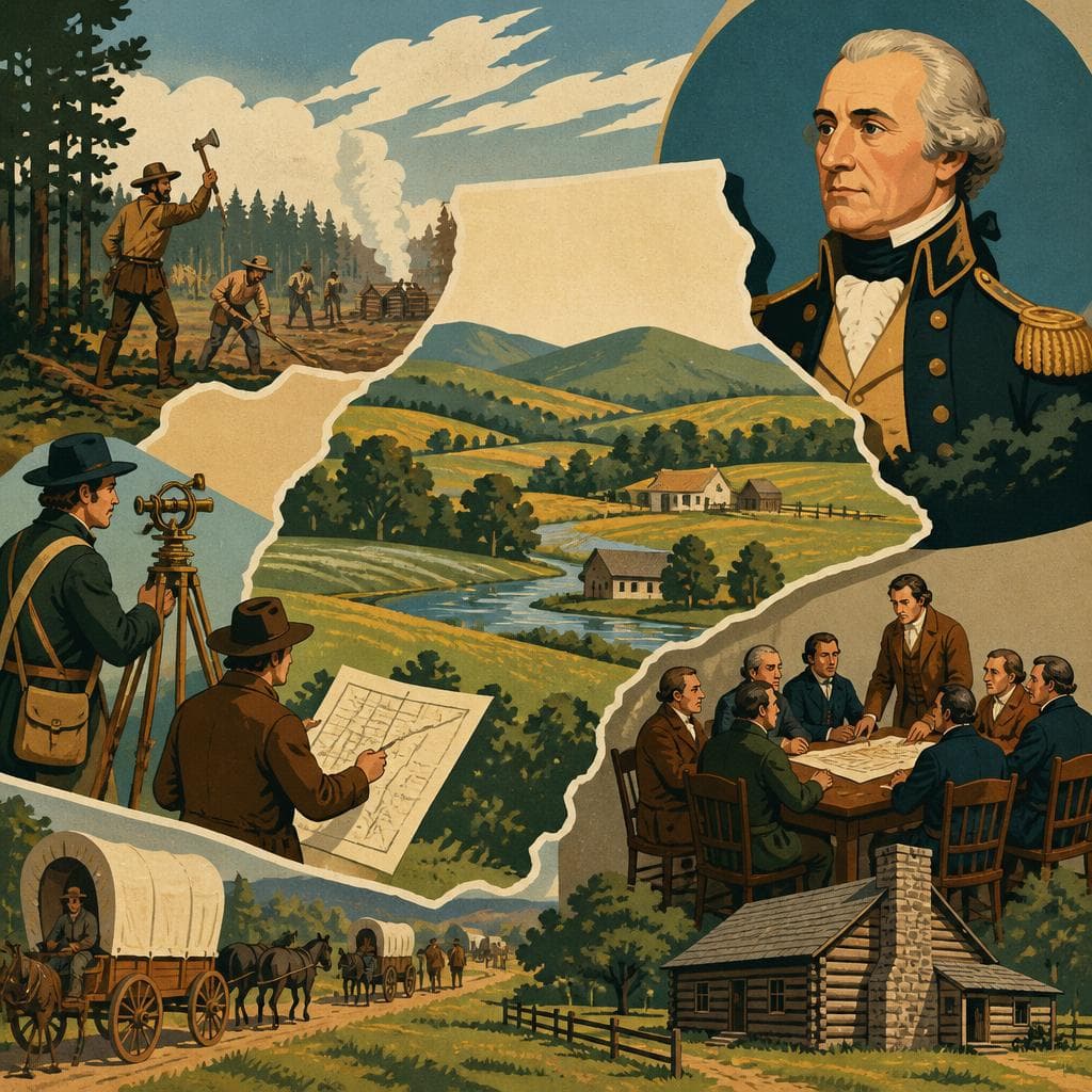 Cover art for A County Named for a General