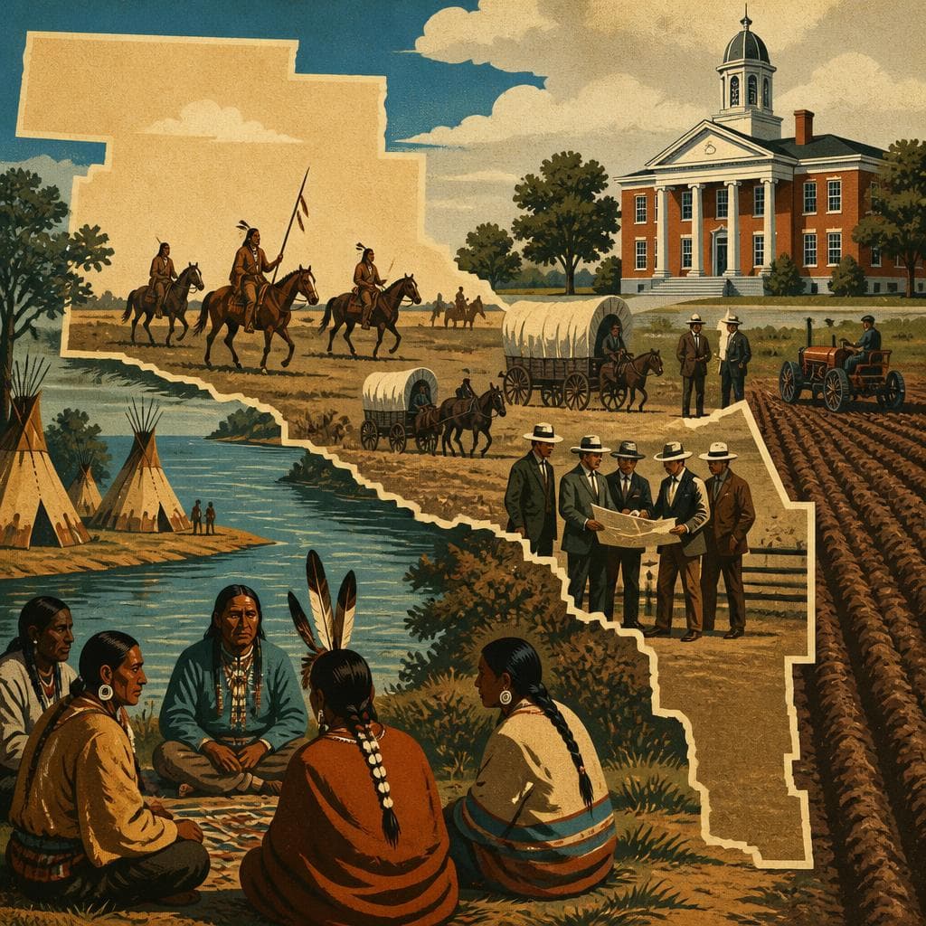 Cover art for When Okfuskee Became a County