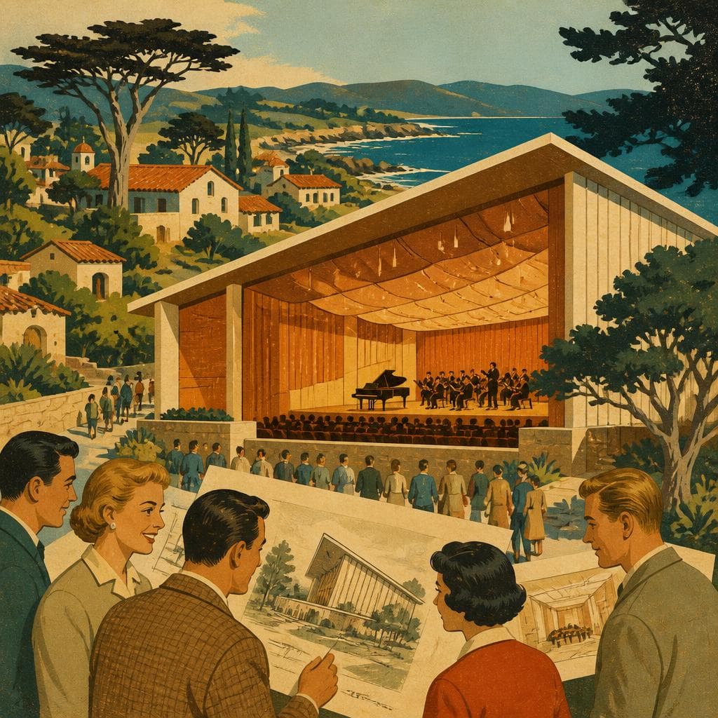 Cover art for When Carmel Built a Hall for Listening