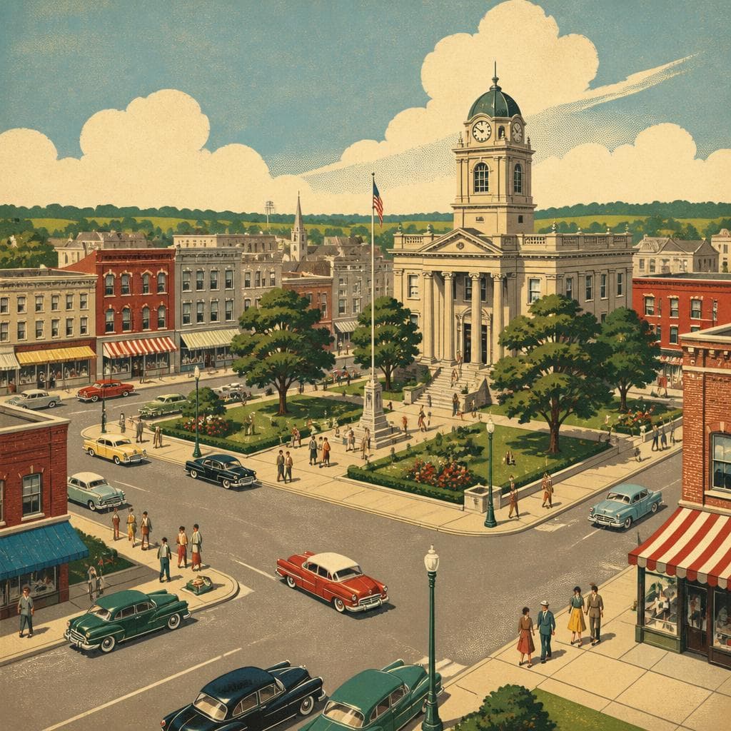 Cover art for Where the Square Made a Business Town