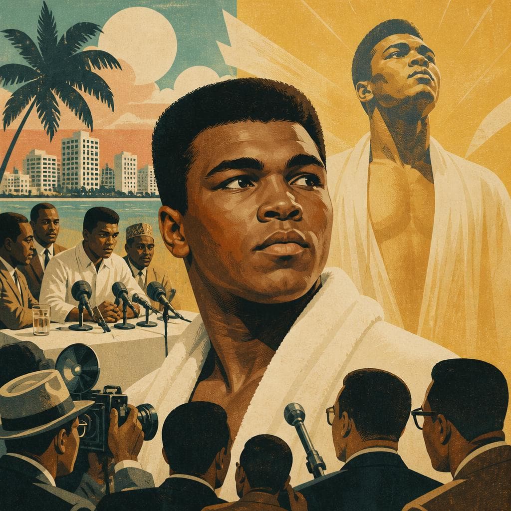 Cover art for Where Cassius Clay Became Muhammad Ali
