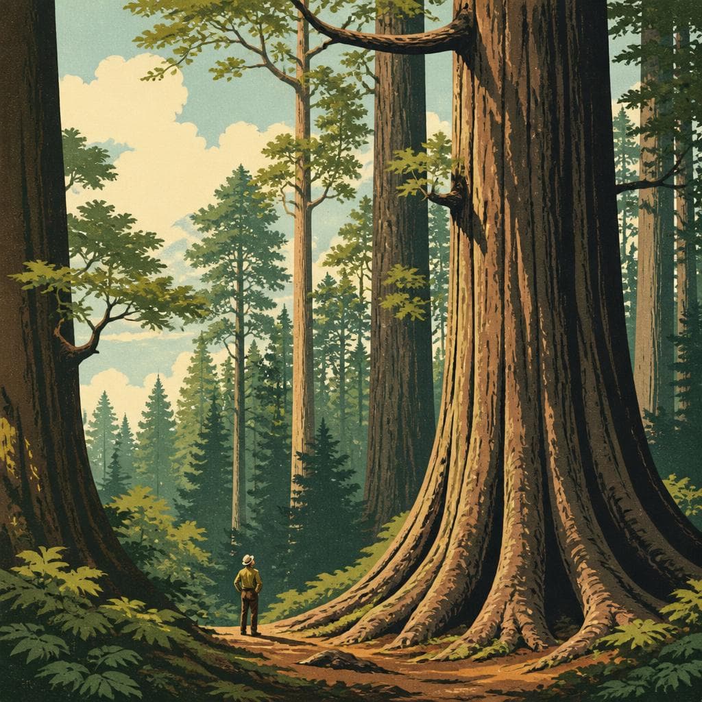 Cover art for The Forest That Escaped the Saw