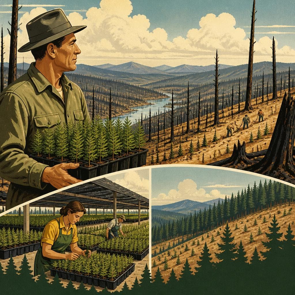 Cover art for After Fire, a Nursery for the Northwest