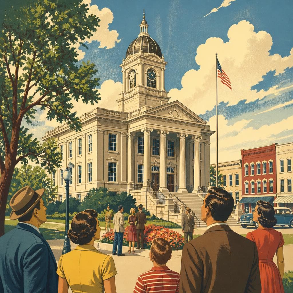 Cover art for The Courthouse That Taught a Town to Look Up