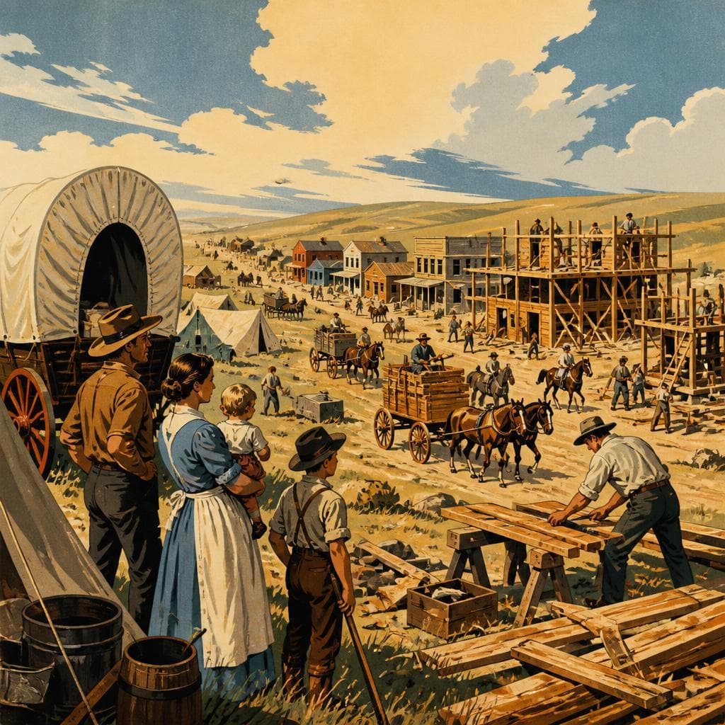 Cover art for When the Prairie Filled Faster Than Government Could Build