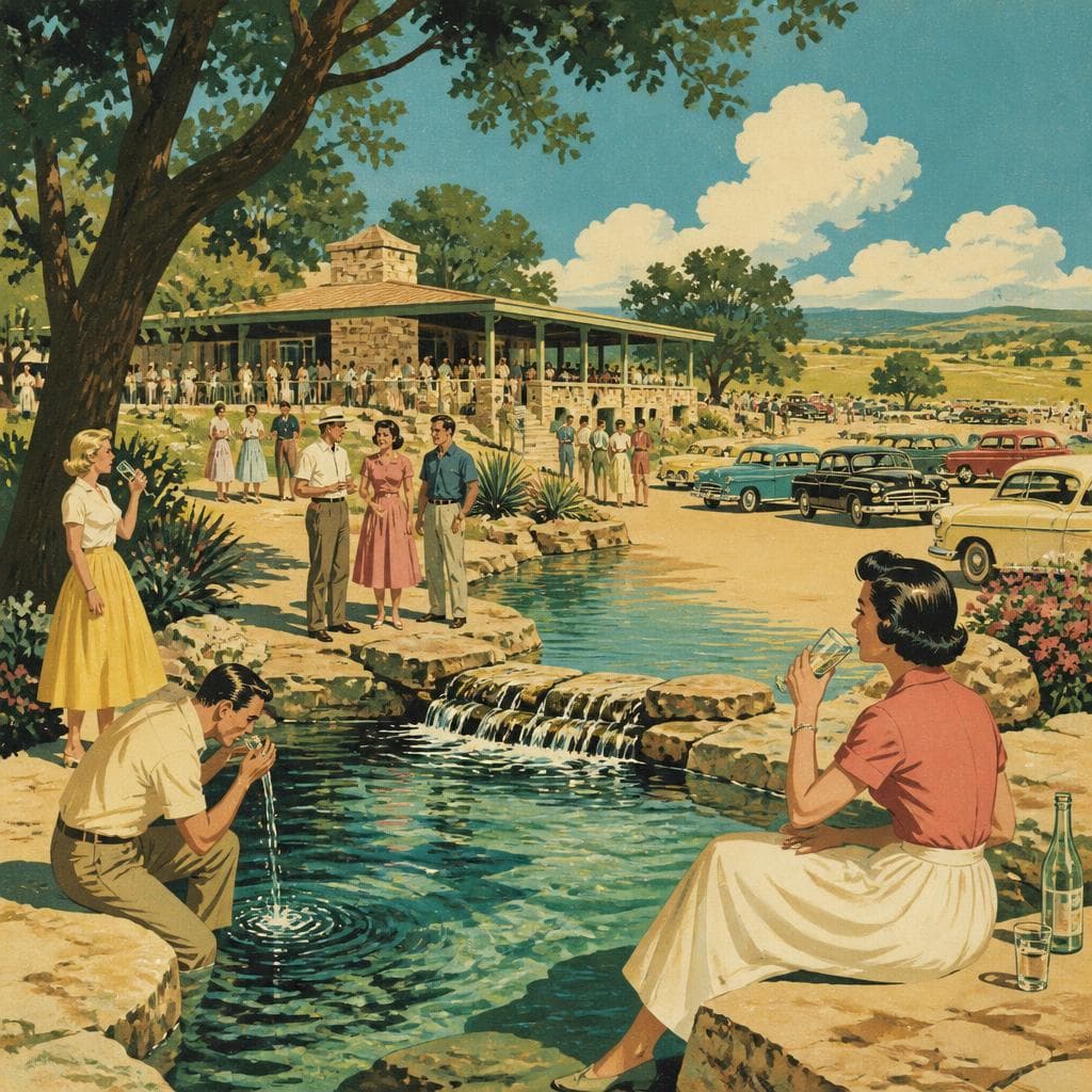 Cover art for When Texas Came Thirsty to Sipe Springs