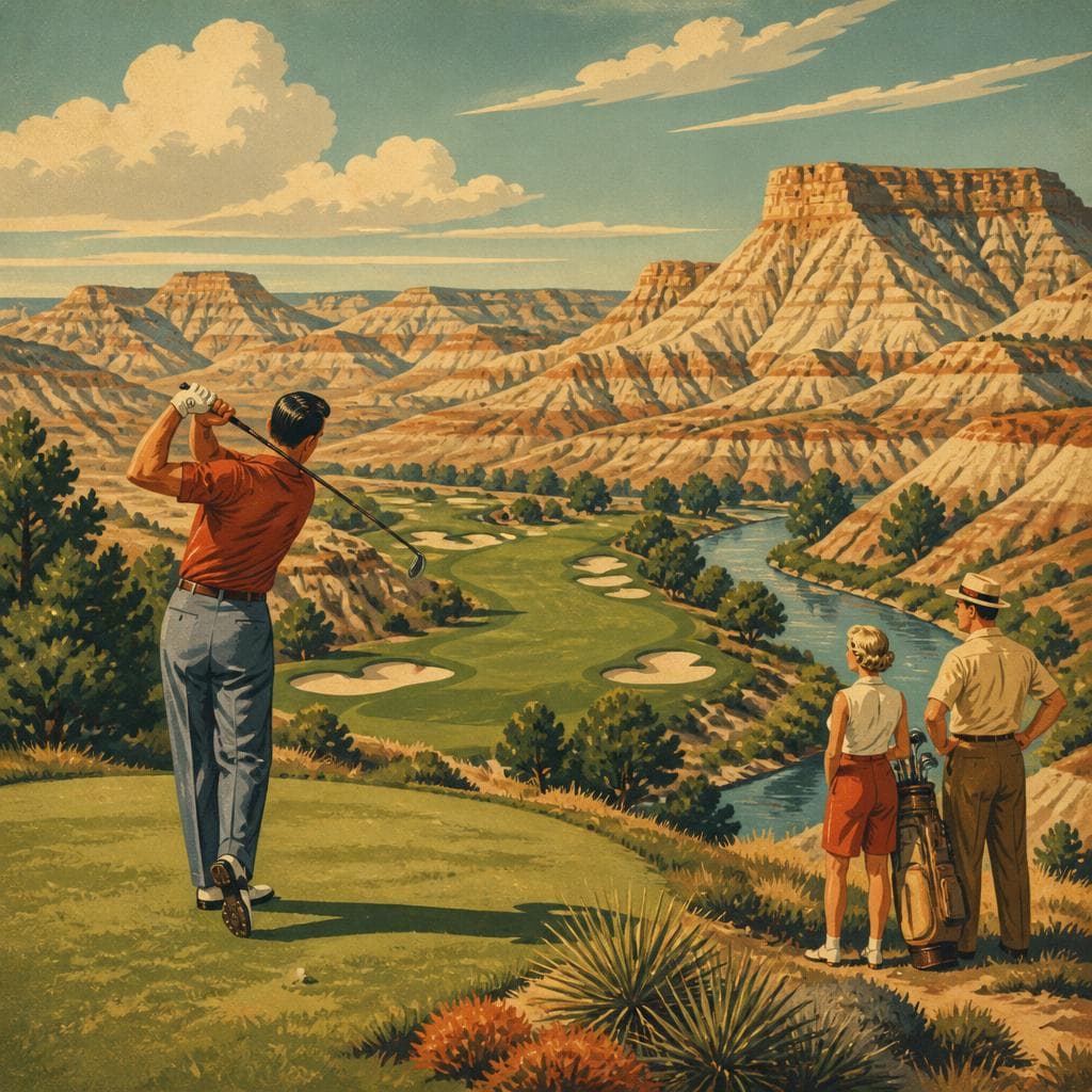 Cover art for Where Golf Learned to Speak Badlands