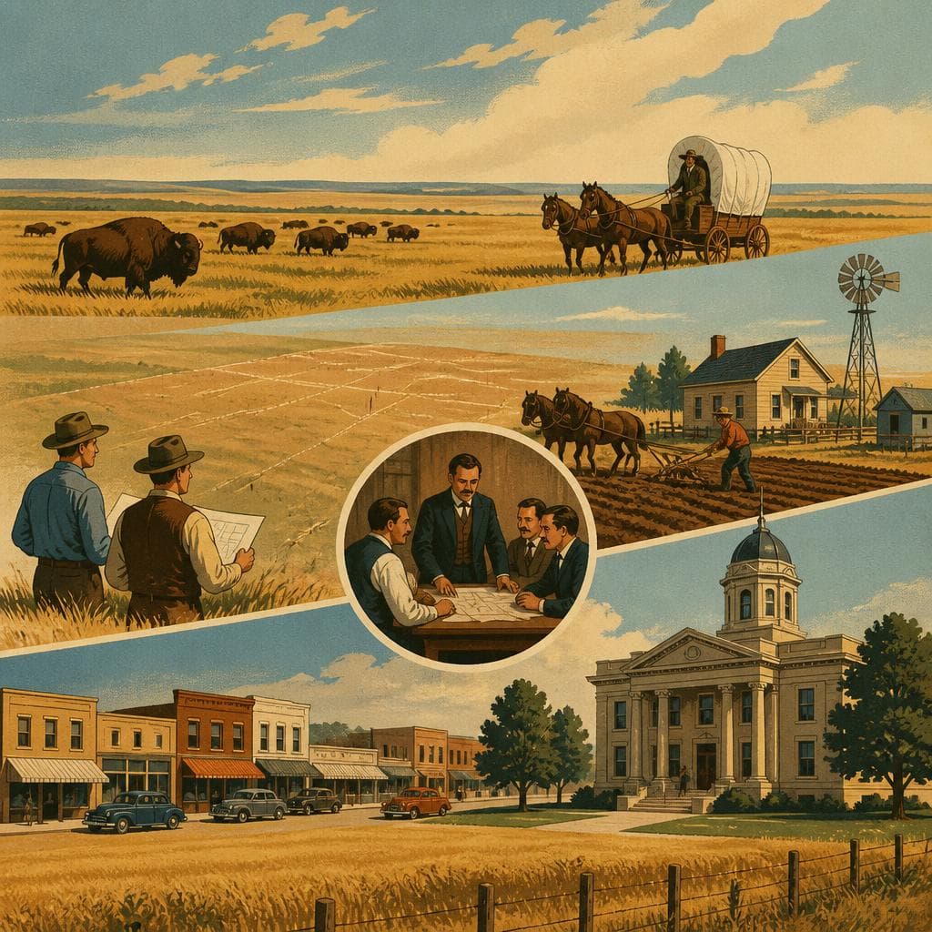 Cover art for When Prairie Became Kingman County