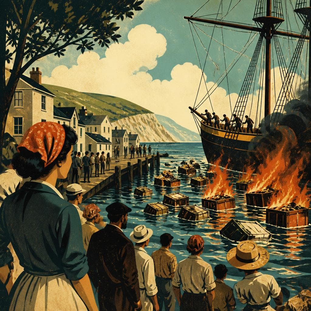 Cover art for When Greenwich Set Tea on Fire