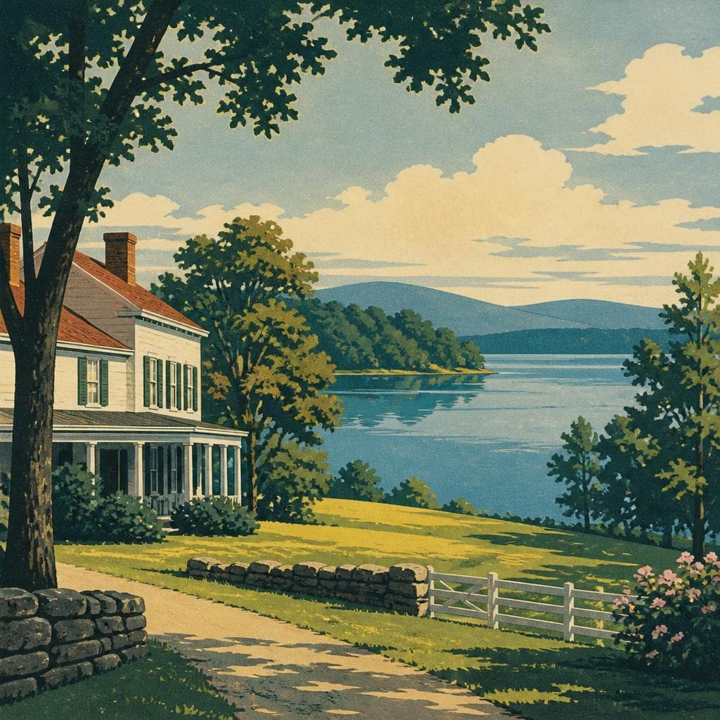 Cover art for Where a Farm House Meets the Lake
