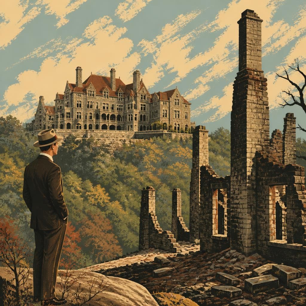 Cover art for A Castle Built for a Man Who Never Saw It