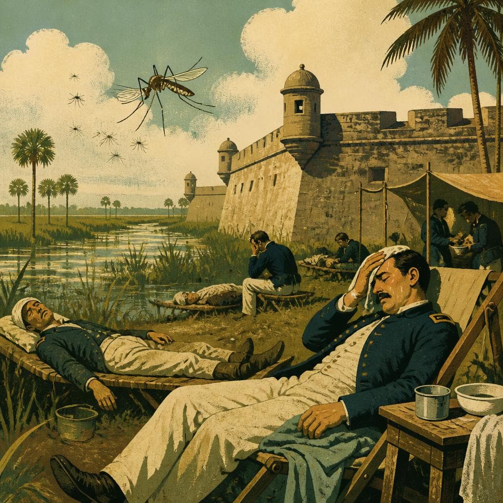Cover art for When Marsh Fever Defeated Fort King George